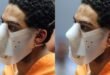 Esteban Carpio wear a face mask