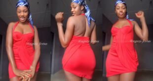 Give me money and I will give you my body pretty Lady says as she flaunts her body Watch