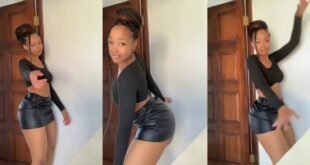 We want more Massive reactions as a Slay Queen shows her at0pa dance moves to Amapiano song Wat