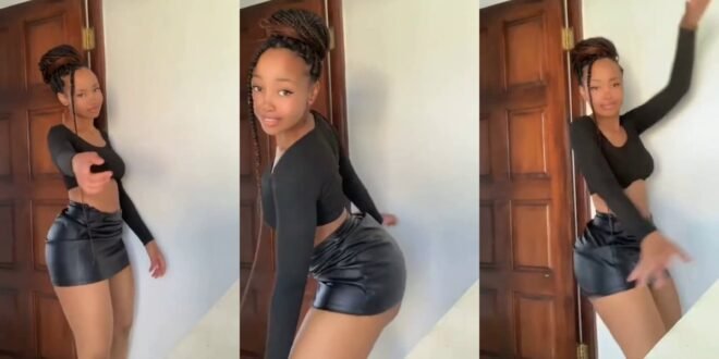 We want more Massive reactions as a Slay Queen shows her at0pa dance moves to Amapiano song Wat