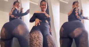 You need Jesus Netizens Tells Big Nyᾶsh Lady Who Tries To Turn Men On With Her Tw3rking Video